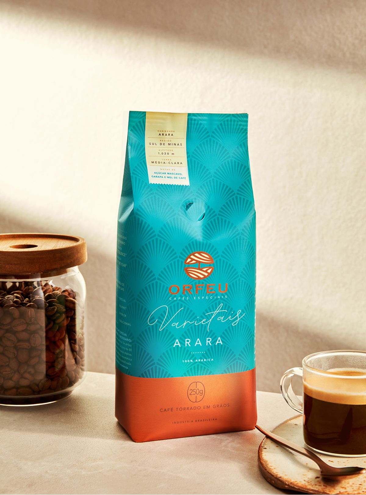 Orfeu Café em grãos Arara 250g
