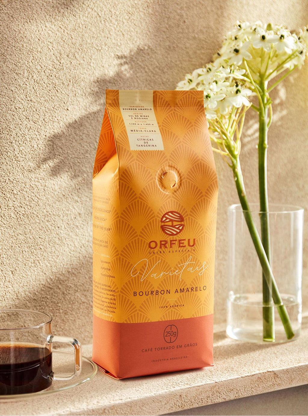 Orfeu Café em Grãos Bourbon Amarelo 250g