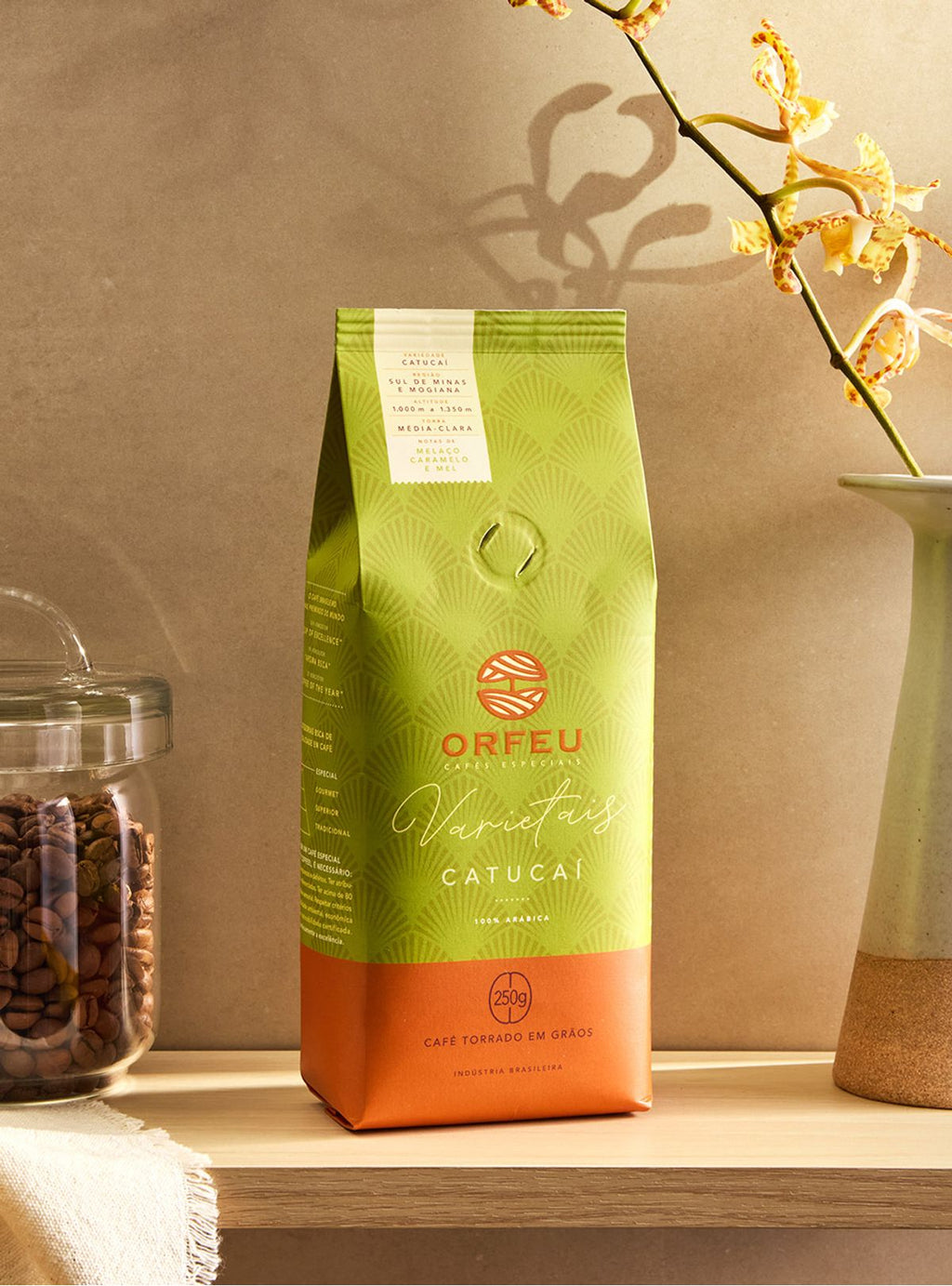 Orfeu Café em grãos Catucaí 250g