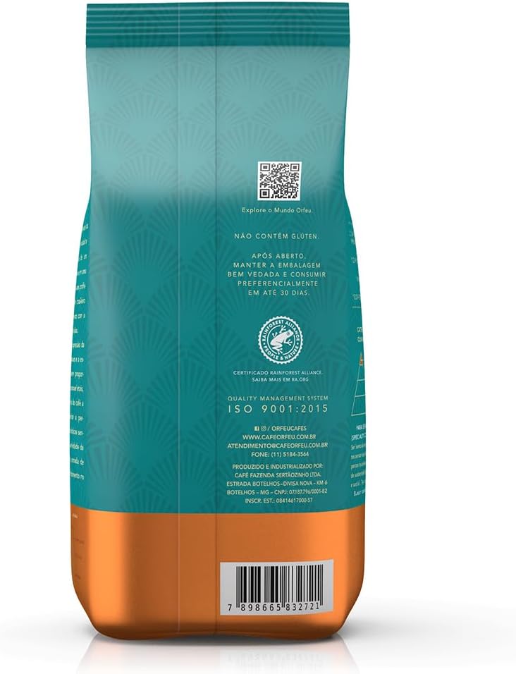 Orfeu Café em grãos Arara 250g