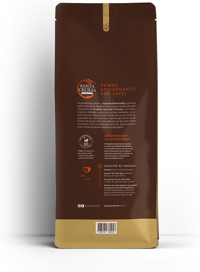 Café Gourmet Appassionato Em Grãos 100% Arábica Expresso 1000g