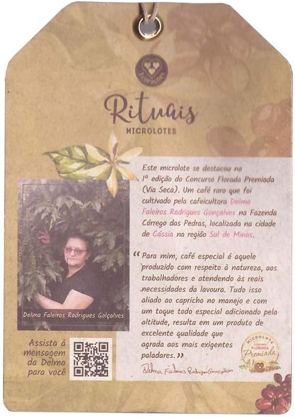 Café Torrado e Moído Florada Canéfora Rituais 3 Corações Pacote 250g