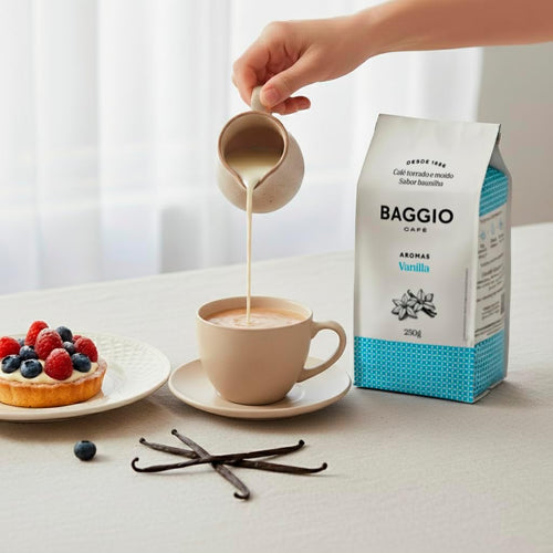 Baggio Café Torrado e Moído Aroma Vanilla 250g