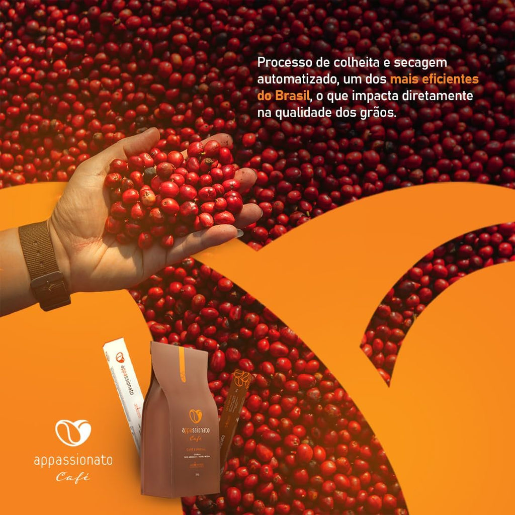 Café Gourmet Appassionato Em Grãos 100% Arábica Expresso 1000g