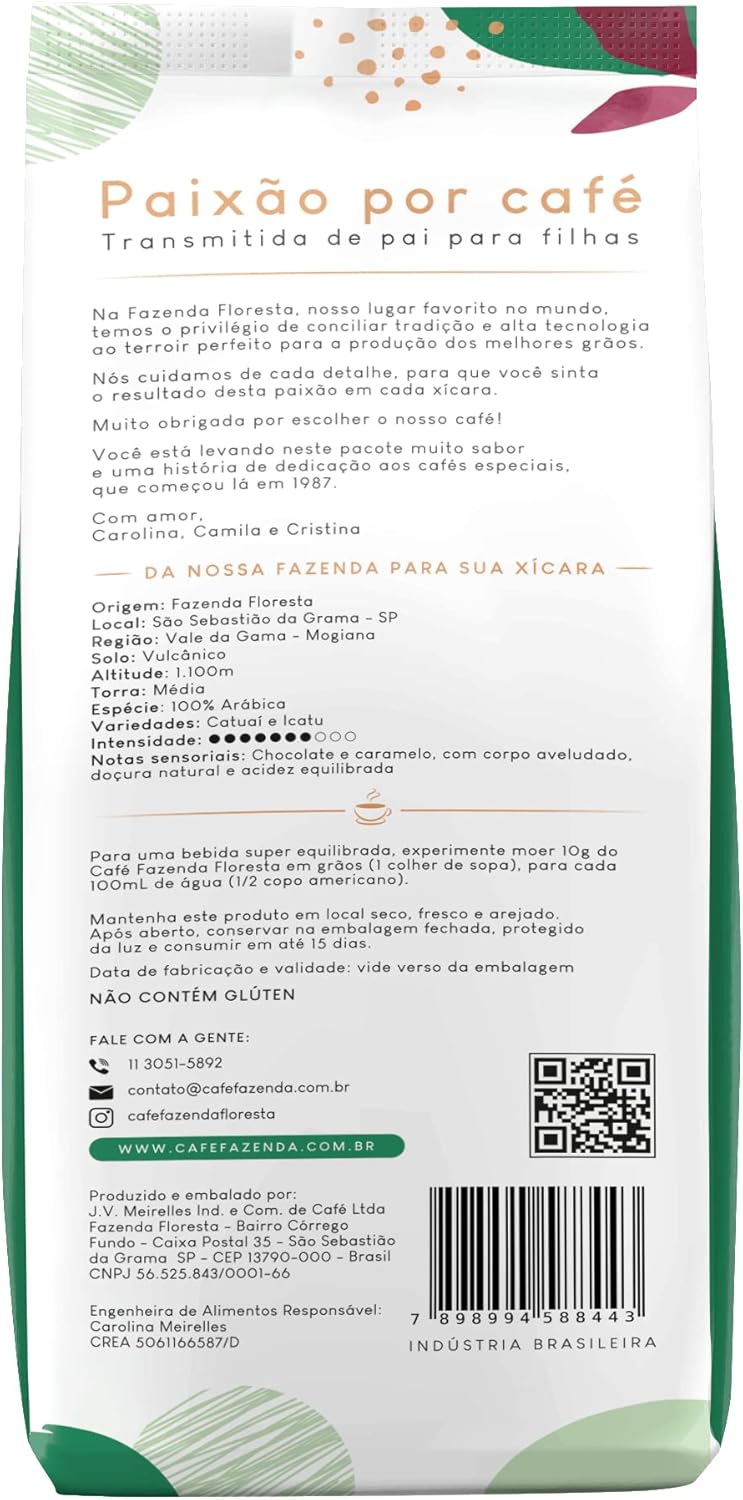 Café Fazenda Floresta Especial Clássico 1000g