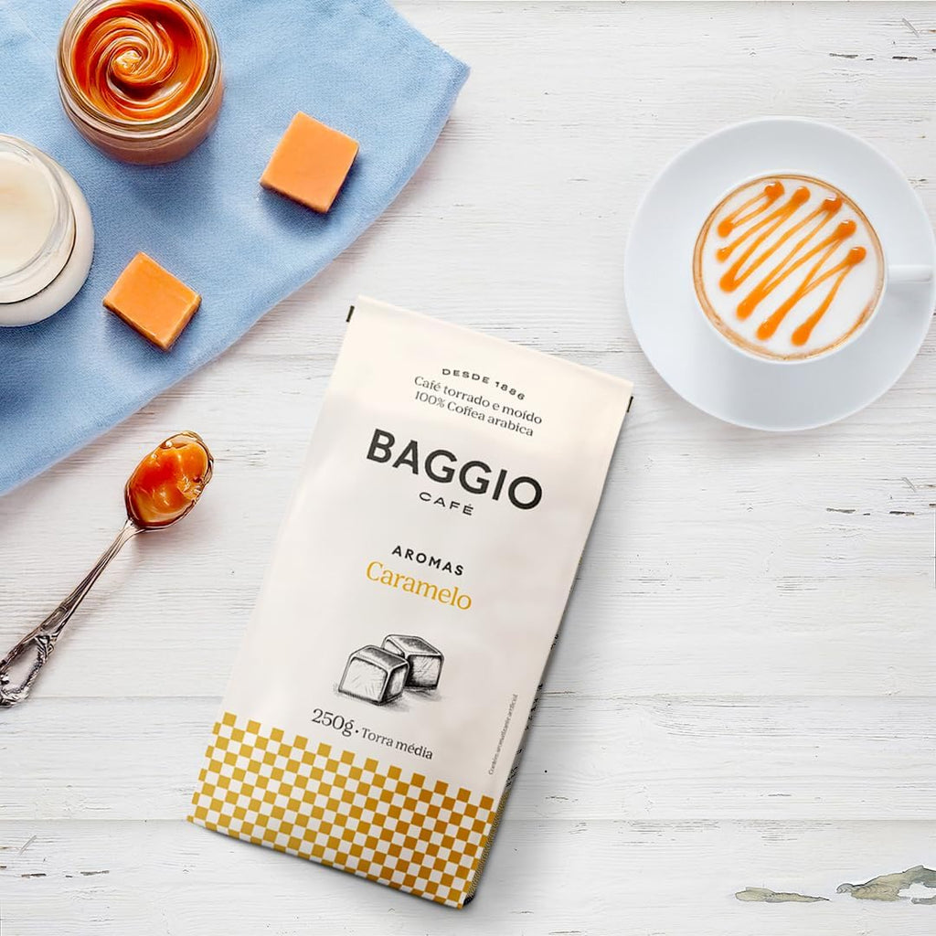 Baggio Café Torrado e Moído Aroma de Caramelo 250g