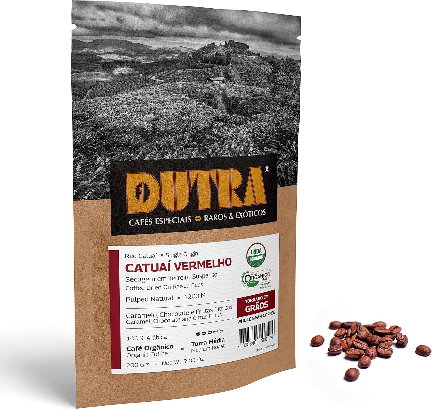 Café Dutra Catuaí Vermelho Orgânico Microlote 200g